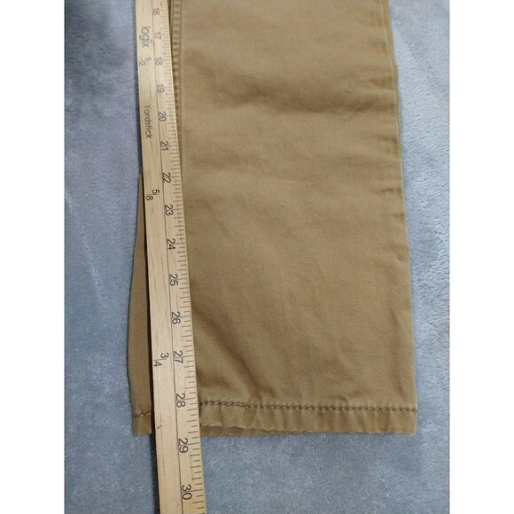 Levis 514 Jeans Mens 29x30 Beige Denim Slim Straight Mid Rise Cotton White Tab - Picture 5 of 9